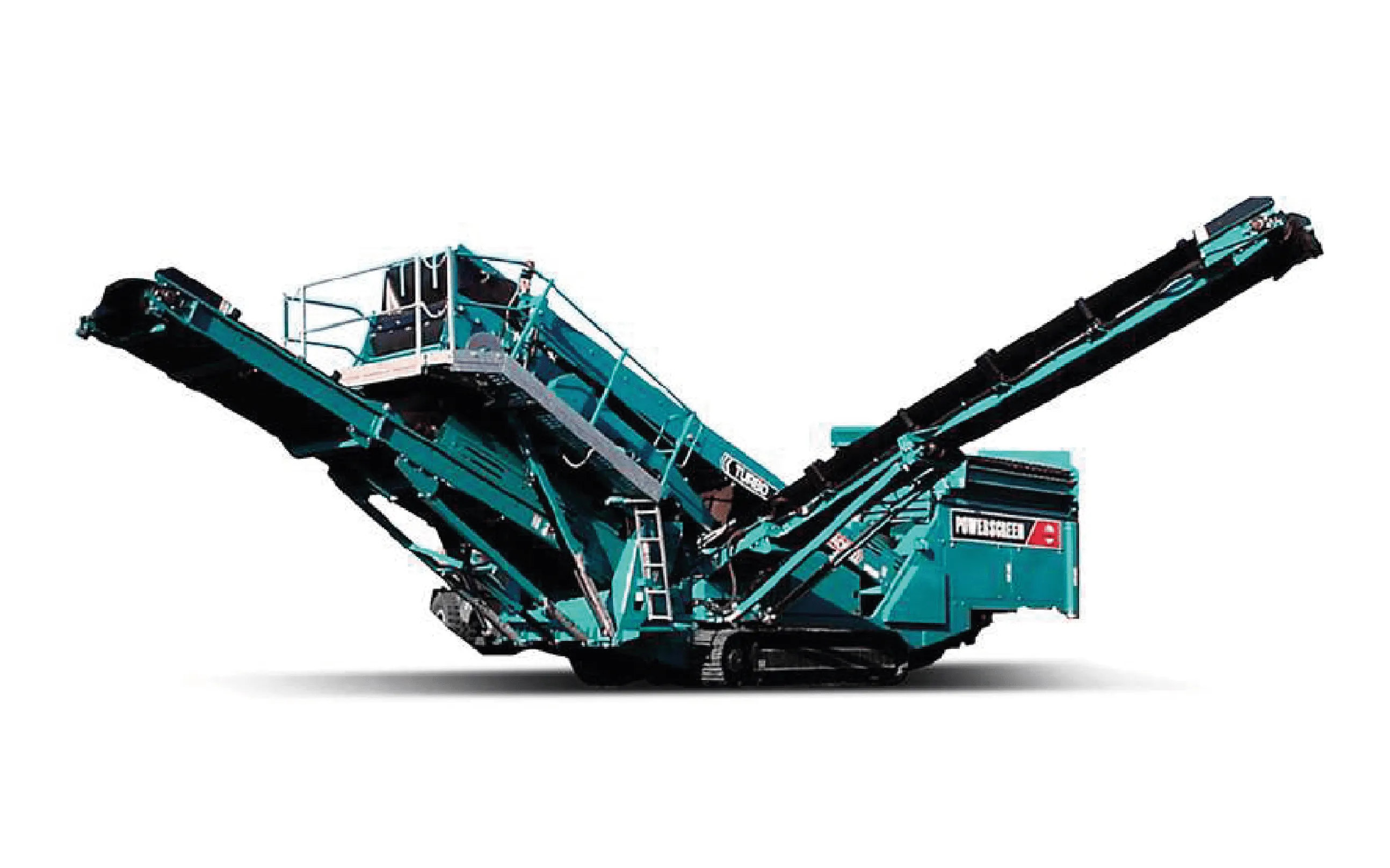 Máquina Zaranda vibratoria sobre oruga