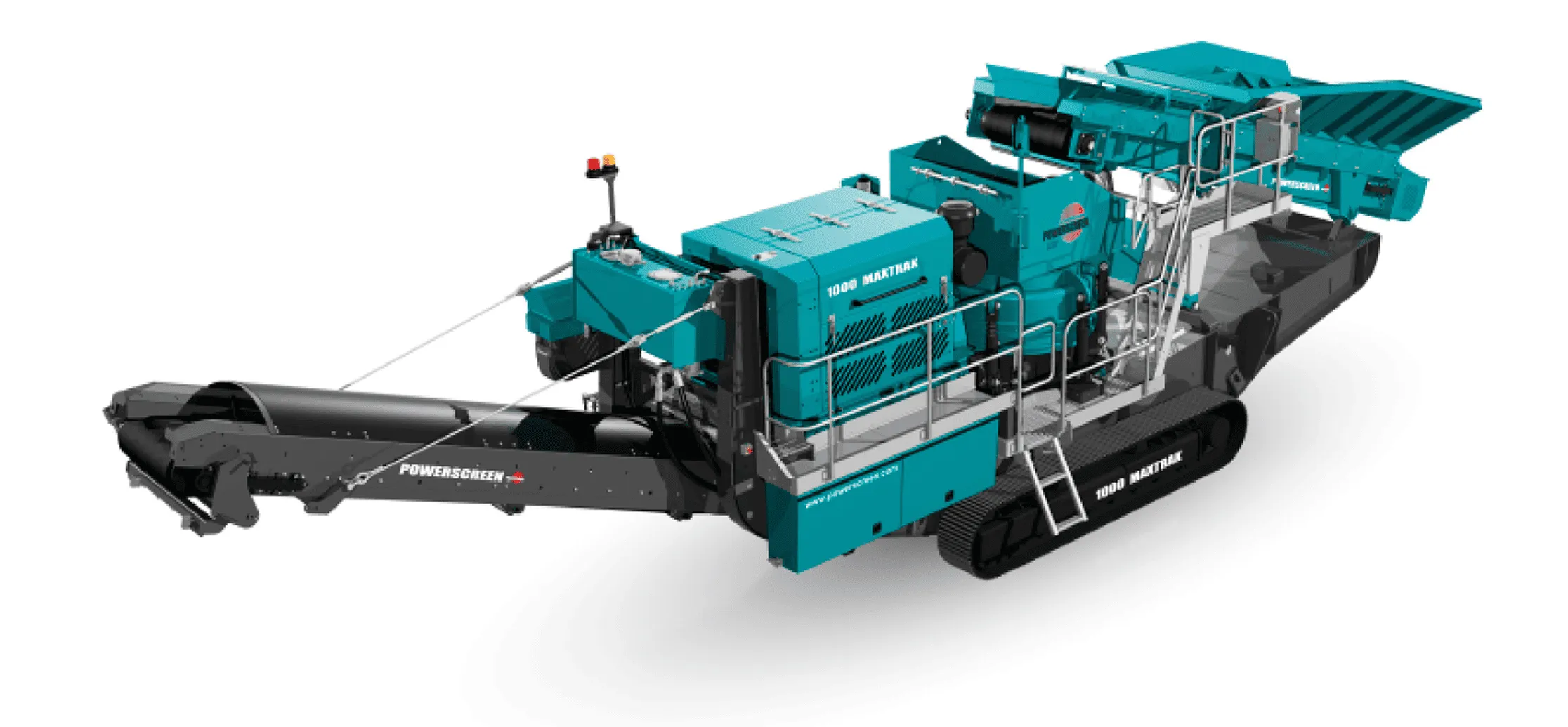 Máquina Chancadora secundaria sobre oruga